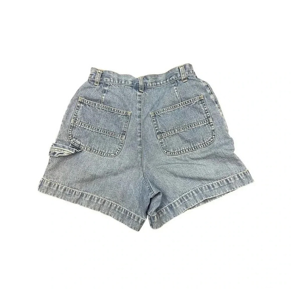 Warner Bro Studios Vintage Jean Shorts Tweety Bird Sylvester Light Wash Womens 4 - Picture 2 of 5